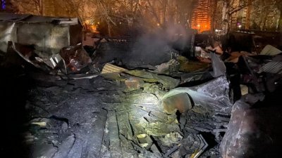 На пожаре в Екатеринбурге погибли мужчина и женщина (ФОТО)