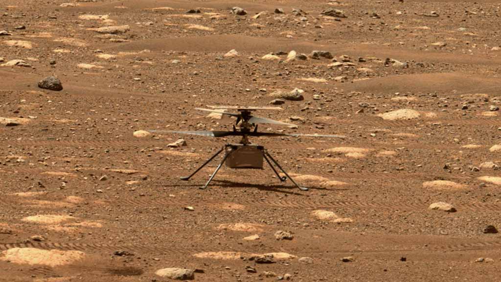Беспилотный вертолет НАСА впервые взлетел на Марсе