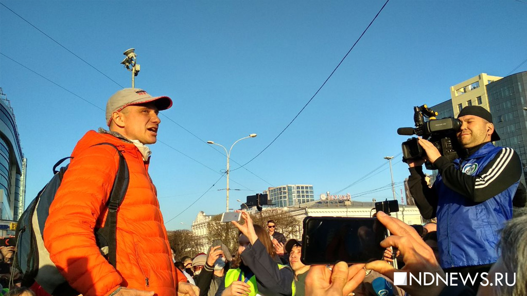 В Екатеринбурге задержали координатора штаба Навального