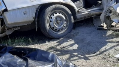 В Курганской области грузовик раздавил легковушку: погиб ребенок