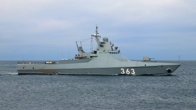 Новейший сторожевик Черноморского флота навёл шороху у берегов Одессы