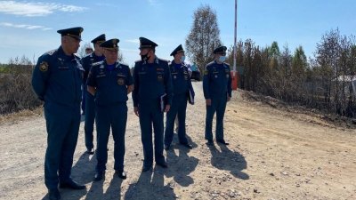 Замминистра МЧС РФ провел ревизию работ по тушению пожаров в Тюменской области