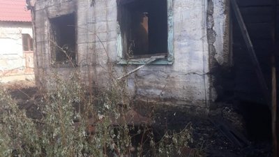 На пожаре в Красноуфимске погибли три человека