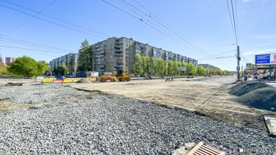 В мэрии Челябинска упорно не хотят озвучивать конкретные данные по реконструкции Комсомольского проспекта