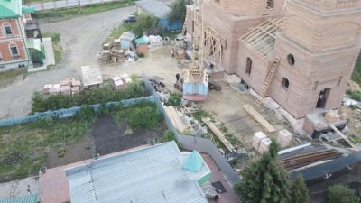 Губернатор Шумков рассказал о восстановлении сгоревшего храма в Чимеево