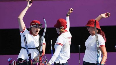 Российские лучницы взяли серебро в командном турнире Олимпиады