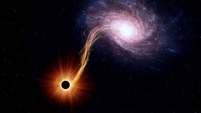 Российские ученые увидели, как черная дыра разорвала звезду