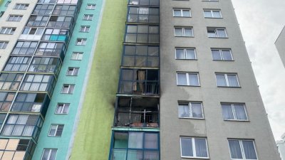 Из горящего 15-этажного дома были спасены 34 человека (ФОТО)