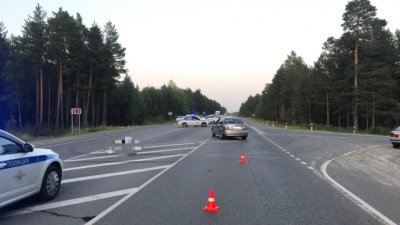 На трассе под Сургутом в ДТП погиб мотоциклист