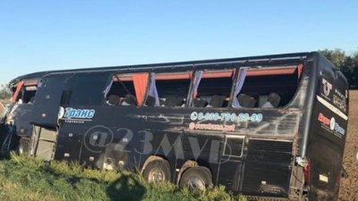Девять человек пострадали в ДТП с автобусом на Кубани