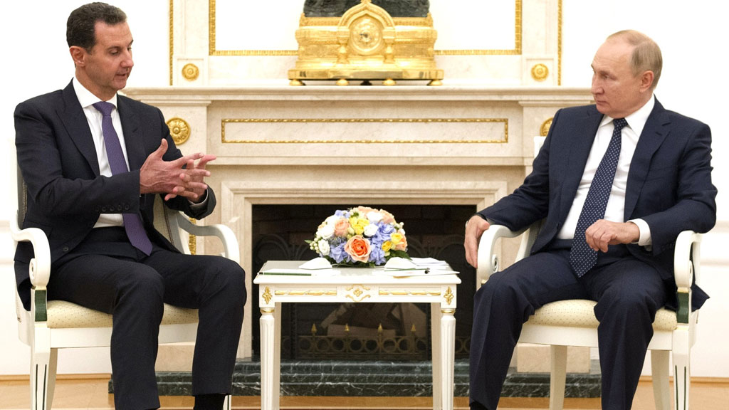Башар Асад прилетел в Москву на переговоры с Путиным