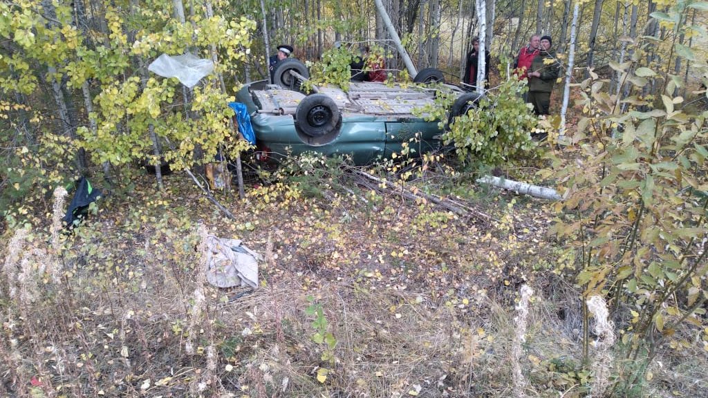 Возле Сылвы Chevrolet Lanos вылетел в кювет и перевернулся, погибла женщина (ФОТО)