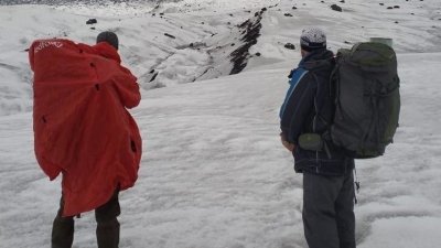 На Ключевской сопке возобновились поиски пропавшего альпиниста