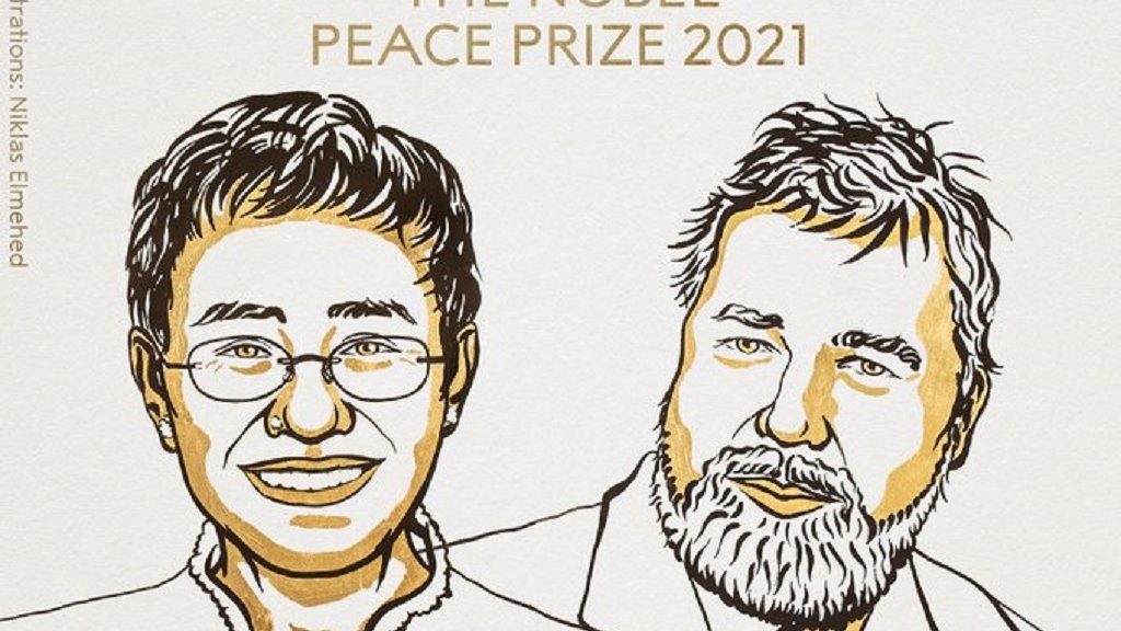Главред «Новой газеты» получил Нобелевскую премию мира