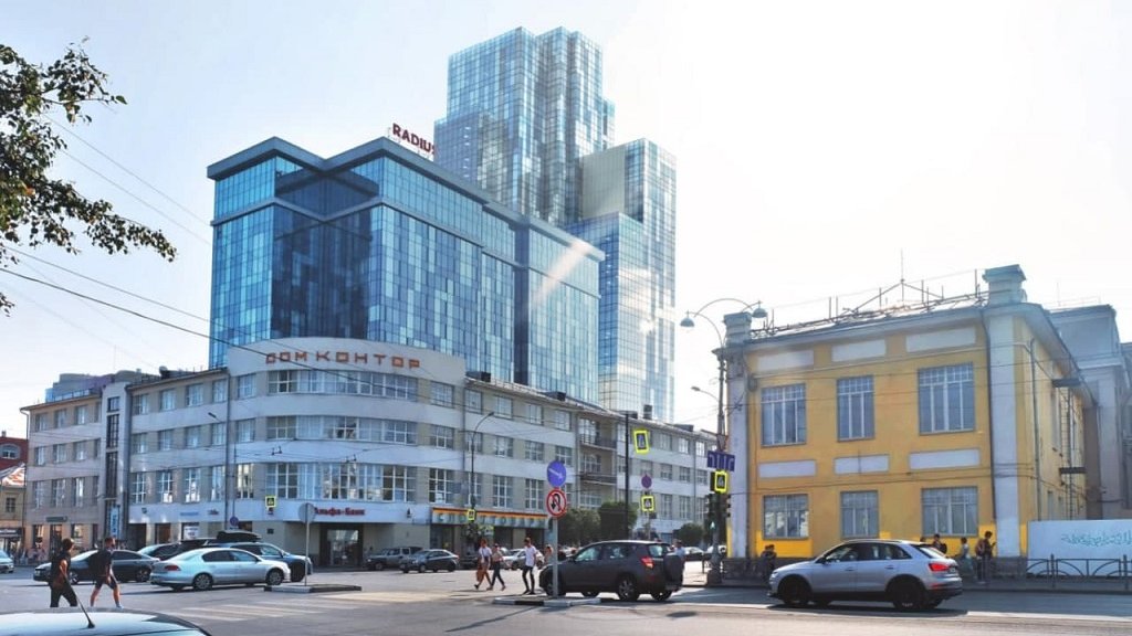 Градсовет Екатеринбурга отложил строительство 30-этажной гостиницы за Домом контор (ФОТО)