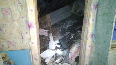 Дом рухнул на пенсионерку под Новосибирском