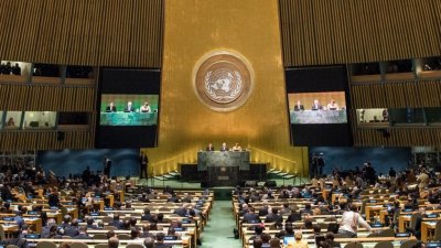 Несмотря на противодействие Украины и США Генассамблея ООН приняла резолюцию по борьбе с героизацией нацизма