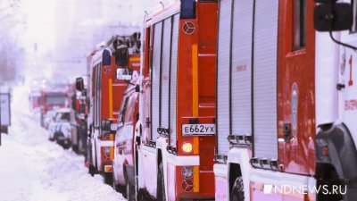 Во время тушения пожара в Екатеринбурге обнаружено тело пенсионера
