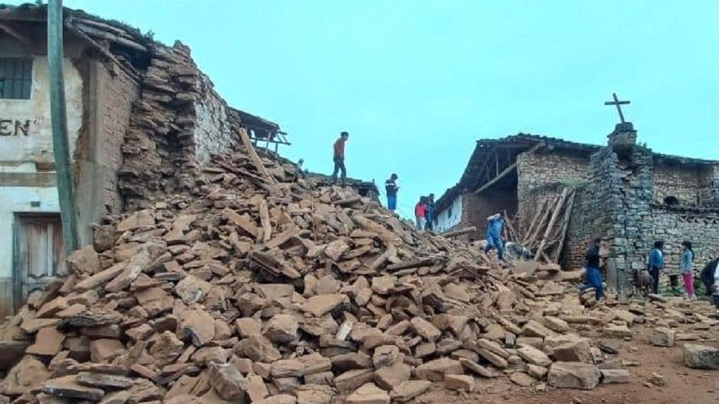 В Перу произошло сильное землетрясение
