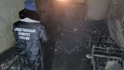 Во время пожара на вокзале Коротчаево погиб несовершеннолетний