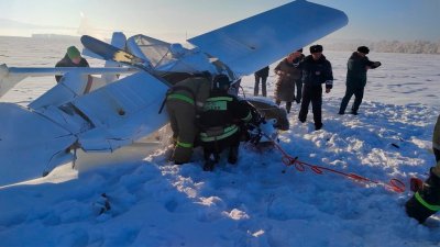 В Алтайском крае потерпел крушение легкомоторный самолет