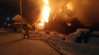 На пожаре в Горном Щите погиб мужчина (ФОТО)