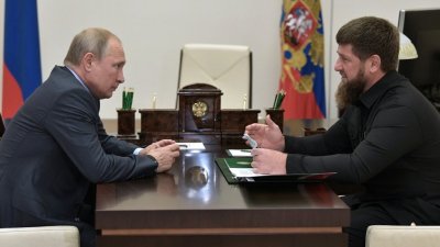 Путин встретился с Рамзаном Кадыровым