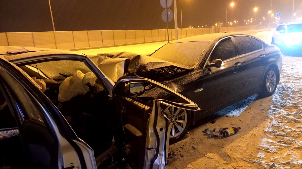 Водитель «Шевроле» погиб при лобовом столкновении с BMW (ФОТО)