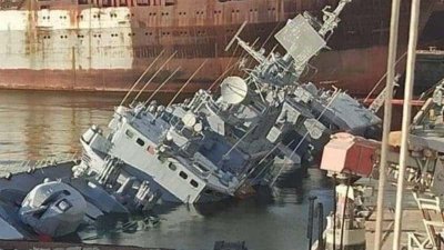 В Киеве подтвердили потерю флагмана украинского флота
