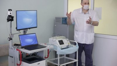 В НИИ ОММ появился уникальный аппарат для спасения младенцев с асфиксией