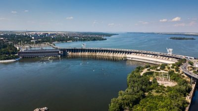 В столице Украины провели учения на случай ЧП на Киевской ГЭС