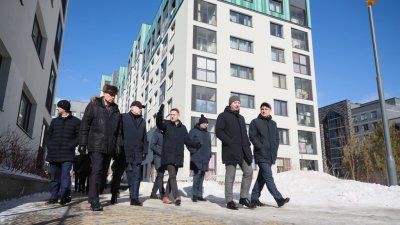 Александр Бурков и его коллеги из Омска оценили район Солнечный и ЖК Forum City (ФОТО)