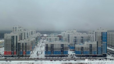 В Екатеринбурге потеплело, город накрыло туманом