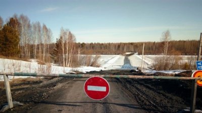 В Свердловской области закрыли все ледовые переправы