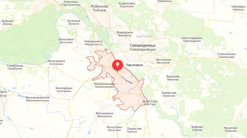 Группировке украинских неонацистов перекрыли выход из Лисичанска