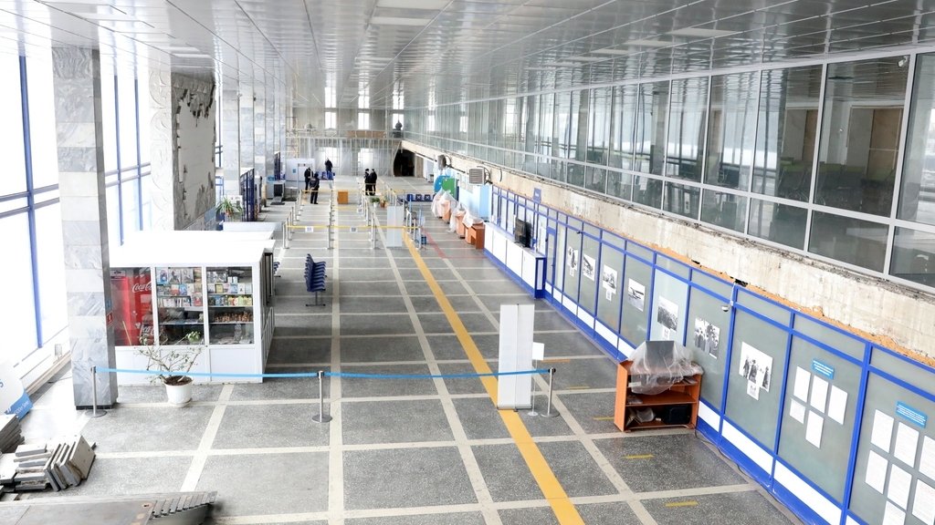 В аэропорту Кургана летом завершат ремонт 1 этажа