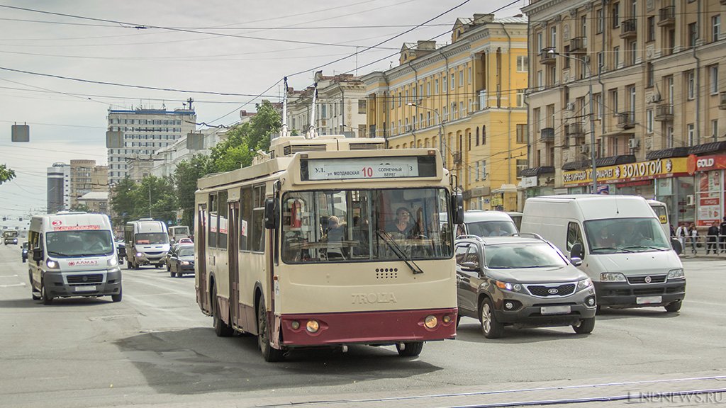 Челябинский троллейбус на две недели поменяет маршрут