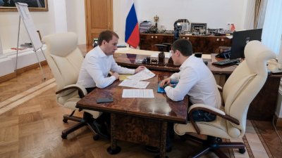Глава ЯНАО Артюхов встретился с министром природных ресурсов и экологии Козловым