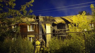 Сгоревший в Тюмени жилой дом признали аварийным в прошлом году