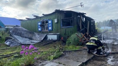 В Алтайском крае бабушка с двумя внучками погибли в пожаре