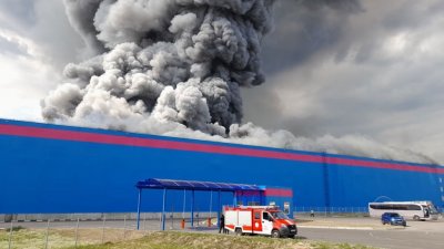 Пожар на подмосковном складе Ozon ликвидирован