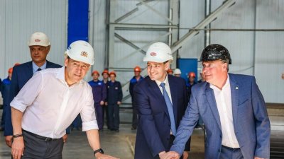 Куйвашев открыл новый цех Уралмашзавода