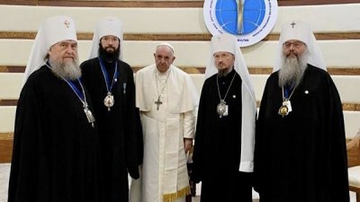 Бывший екатеринбургский митрополит встретился с Папой Римским