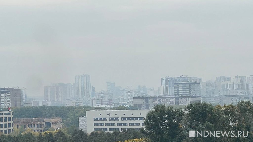 Екатеринбург затянуло смогом. Вокруг города горят леса (ФОТО)
