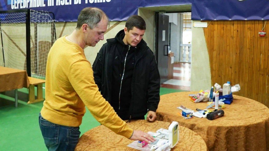 Губернатор Артюхов пообещал каждому мобилизованному телефон, коврик и спальный мешок