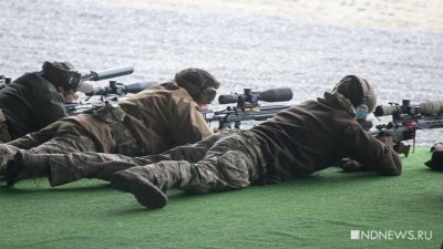 «Почему нас призывают, пока профессионалы по тарелочкам стреляют?» Мобилизованные пробрались на чемпионат снайперов (ФОТО, ВИДЕО)