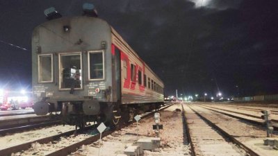В Серове загорелся железнодорожный вагон (ФОТО)