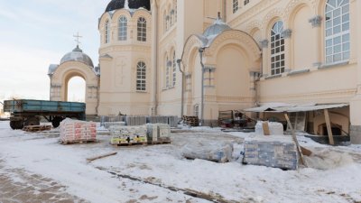 В Свято-Николаевском мужском монастыре начался важный этап работ по реконструкции