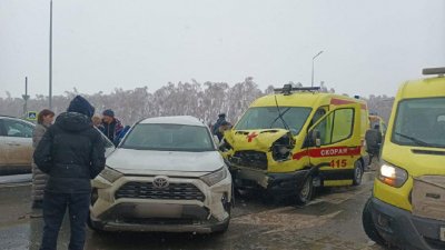 Медсестра погибла в ДТП с участием скорой помощи в Татарстане