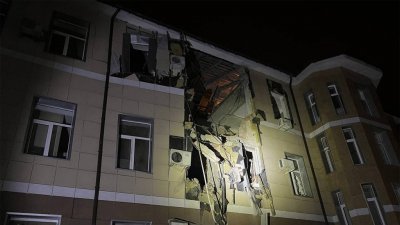 ВСУ разбомбили еще один корпус крупнейшей больницы Донецка